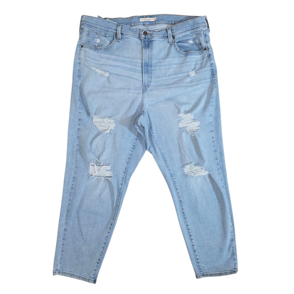 Levi's Light Blue High-waisted Mom Jean - Picture 1 of 6